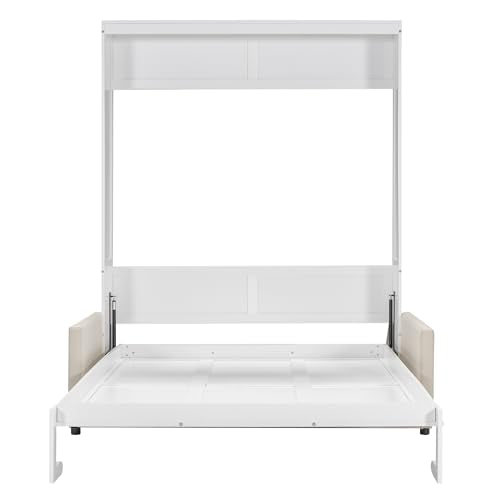 Queen Size Murphy Wall Bed with Cushion and Sofa R335677