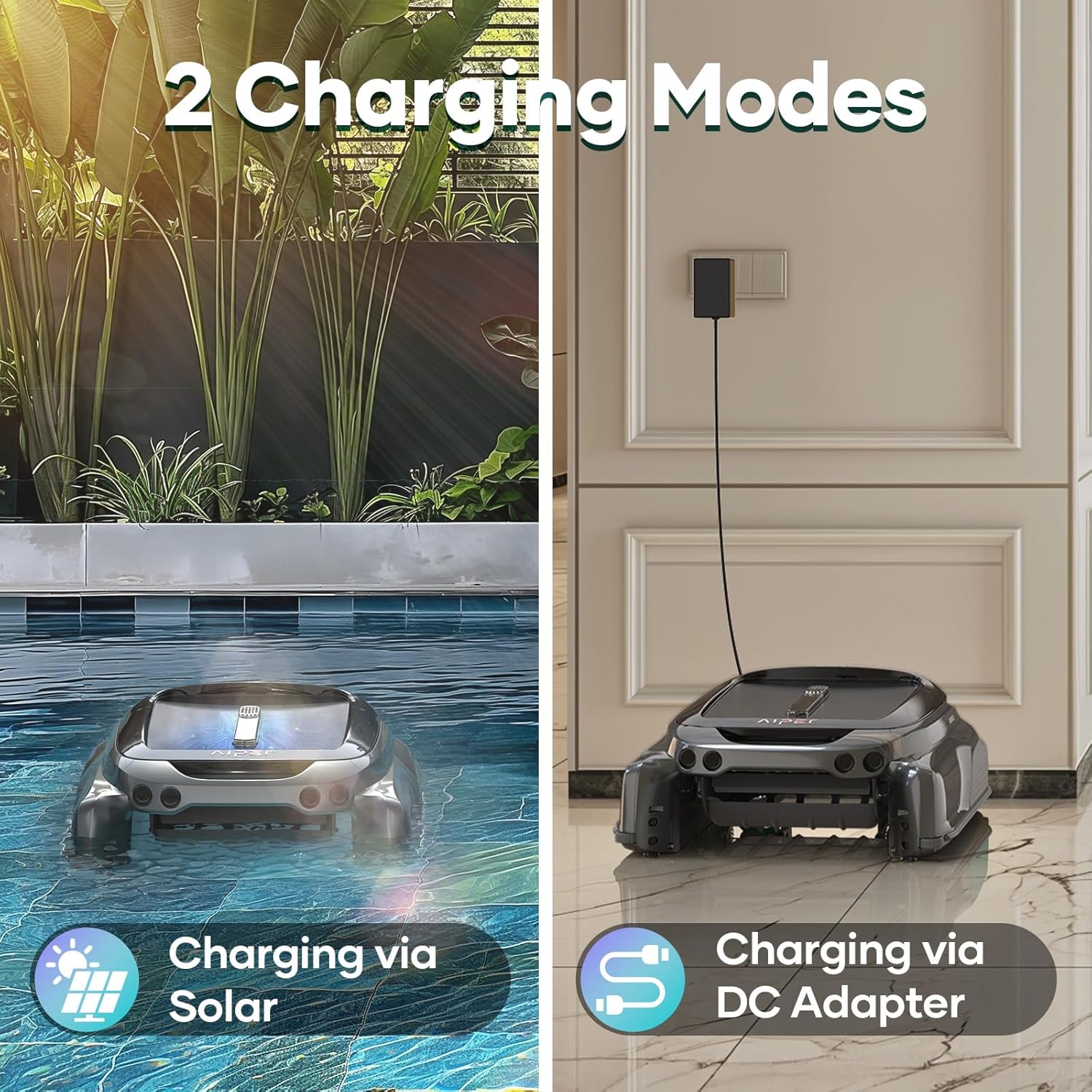 Robotic Pool Cleaner with Pool Skimmer C549