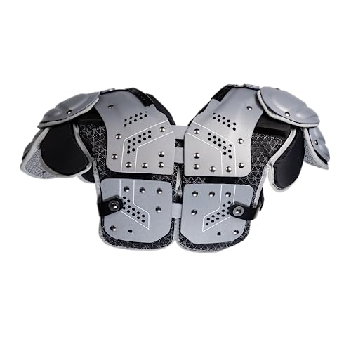 Football Shoulder Pads for Quarterback, Receiver, Defensive Back C412706