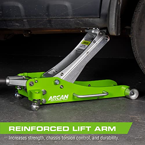 3-Ton Quick Rise Aluminum Floor Jack with Dual Pump Pistons P546655