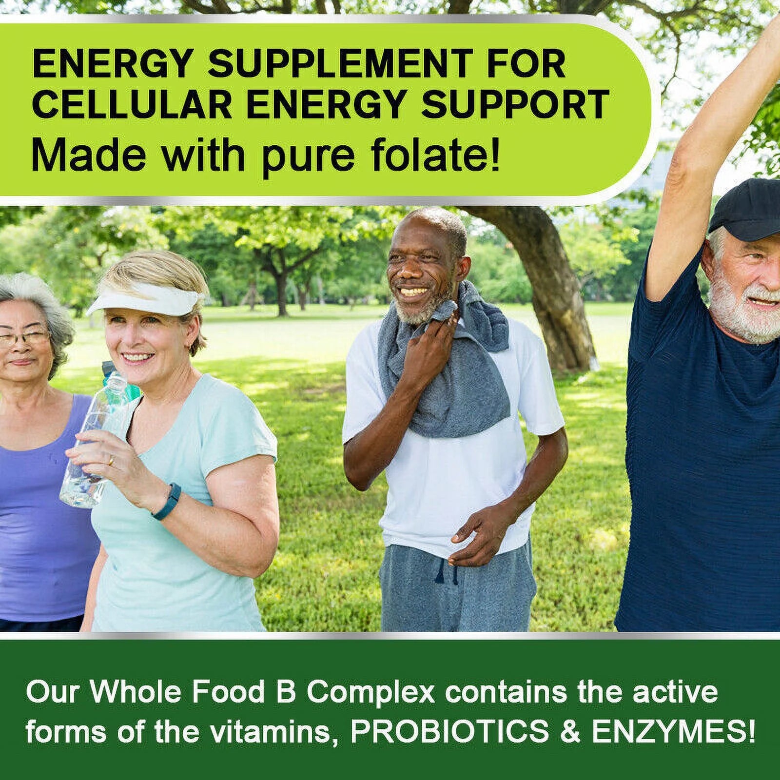 B Complex Immune Support Pills 120 Capsules A851