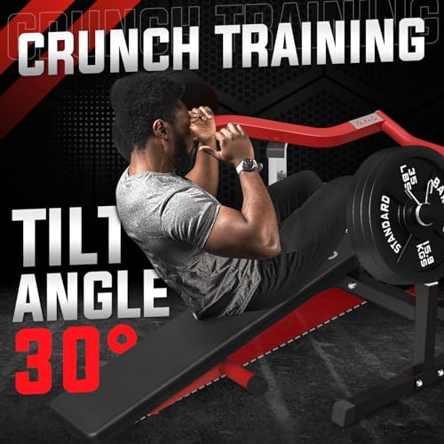 Chest Press Machine with Adjustable Bench for Home Gym Y83811