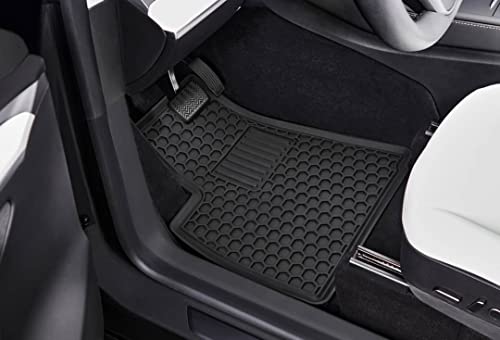 3D All-Weather Floor Mats for 2018-2024 Toyota Camry, Front & 2nd Row, Black O284