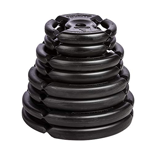 4-Weight Deluxe Barbell Set with Bar L21091