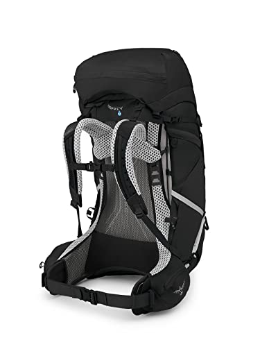 Men's Backpacking Backpack 65L, Black H670111
