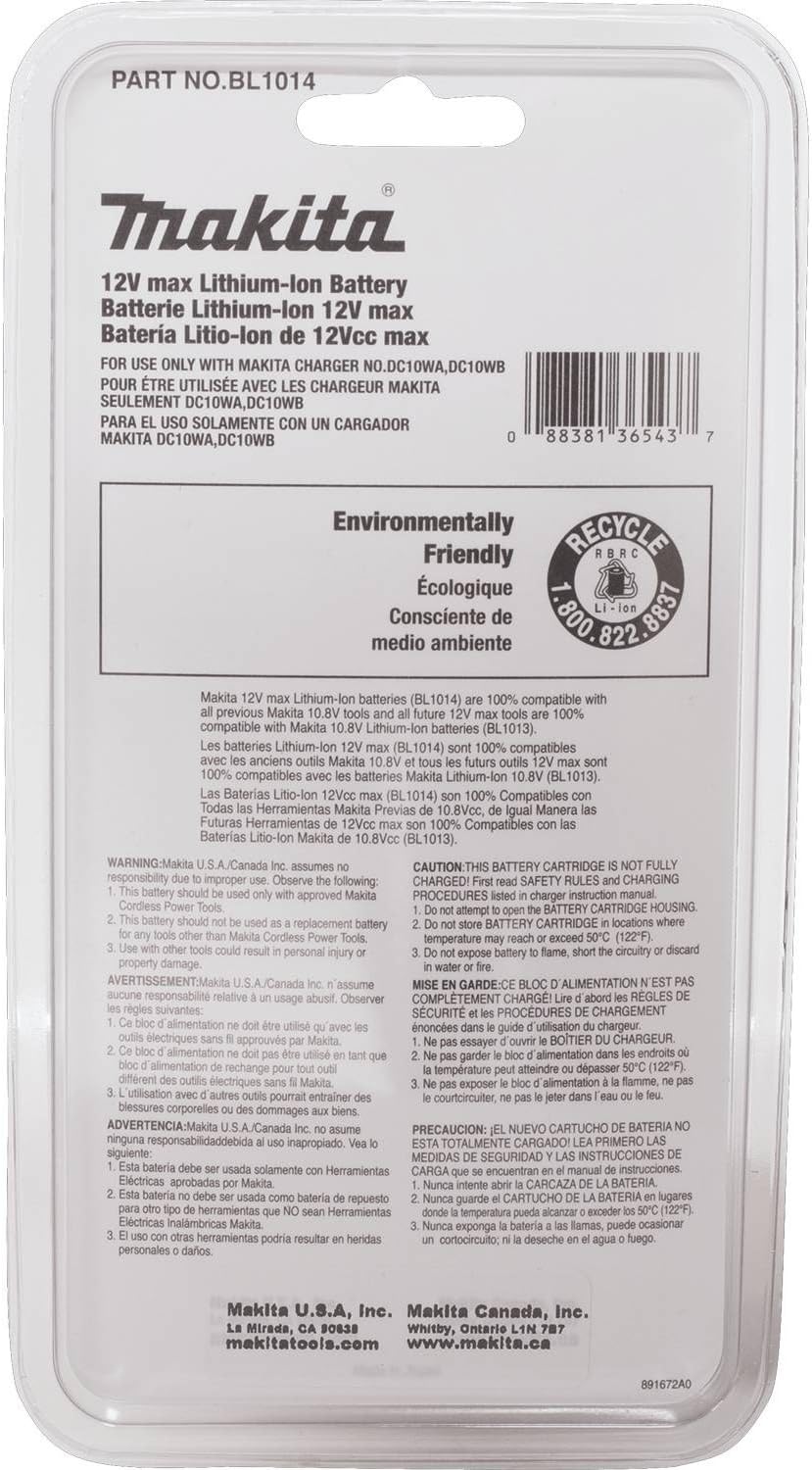 12V Max Lithium-Ion Battery, Black S796684