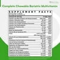 Chewable Bariatric Multivitamin Tablets with Iron, Strawberry, 90 Count B30547