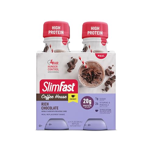 Protein Shake, Chocolate, 20g Protein, Meal Replacement, 12 Count B226310