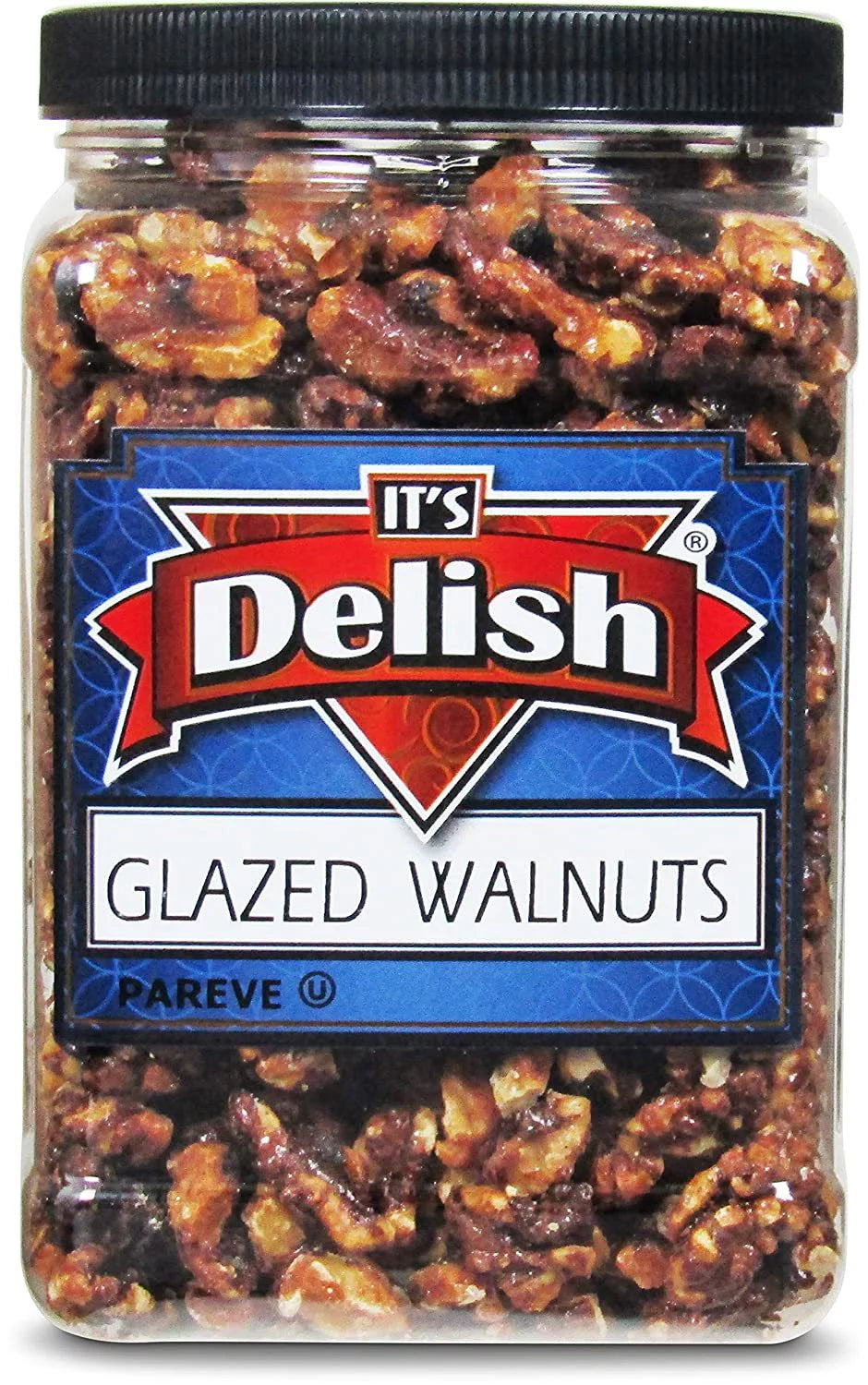 Glazed Walnuts, 30 Oz Jar, Vegan, Kosher, Non-GMO V4492