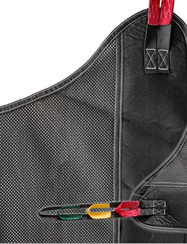 Patient Lift Full Body Sling, Mesh Fabric, Medium, 450 lbs D17760