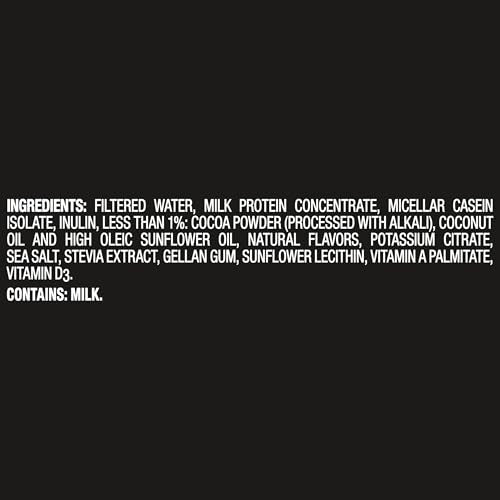 Protein Shake, Salted Caramel, 30g Protein, Ready to Drink, 12 fl oz, 12 Count R631