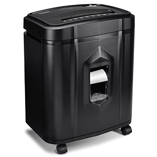 120-Sheet Auto Feed Micro-Cut Paper Shredder, 30 Minutes, Black M5132