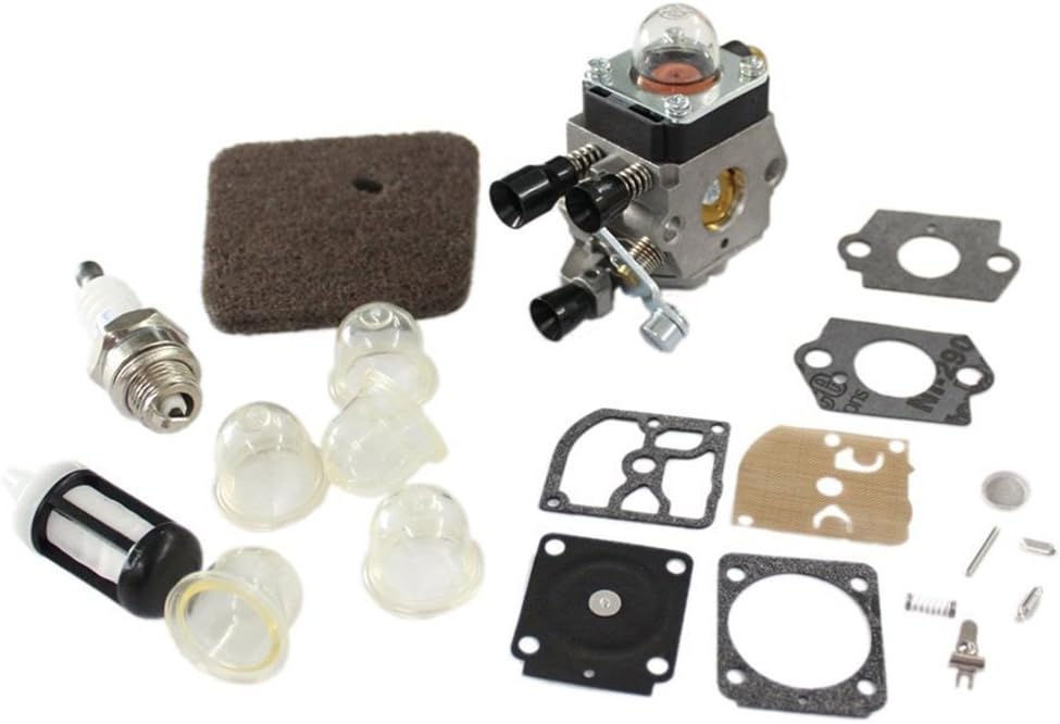 Carburetor & Diaphragm Gasket for Stihl FS45 FS46 FS55 FS74 FS75 FS76 FS80 FS85 B419441