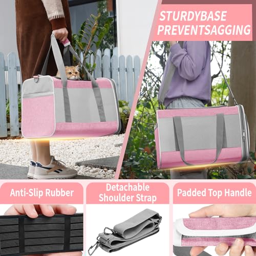 Soft Sided Pet Carrier for Large Cats and Small Dogs R89313