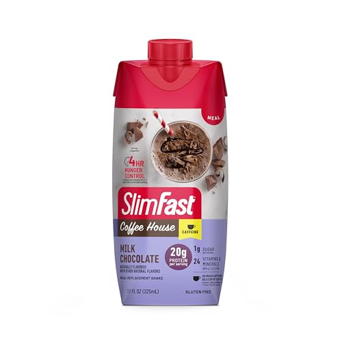 Protein Shake, Chocolate, 20g Protein, Meal Replacement, 12 Count B226310