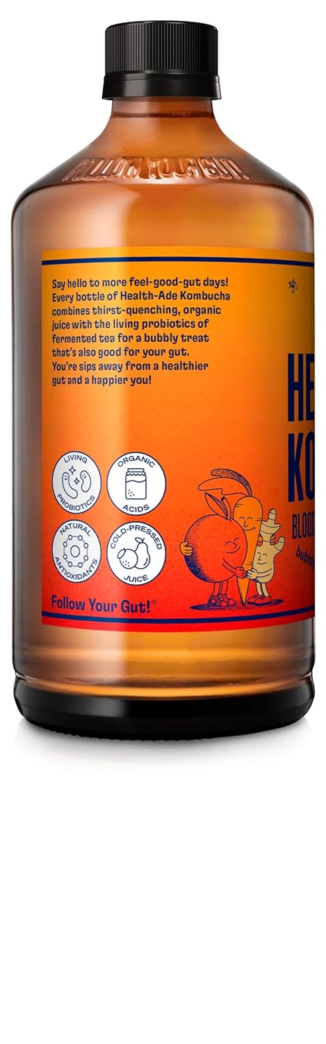Blood Orange Carrot Ginger Kombucha, 16 fl oz C2179