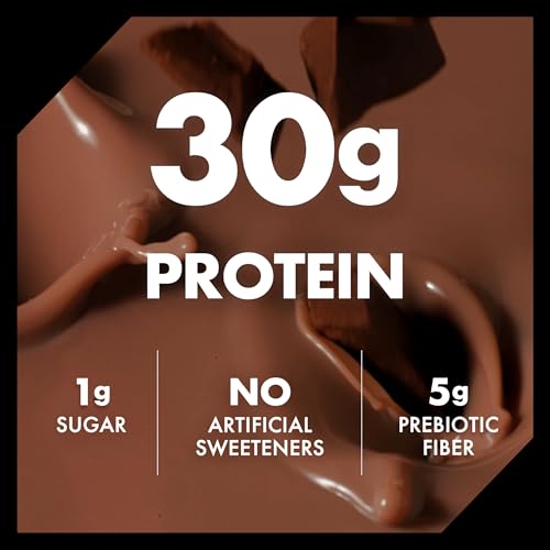 Protein Shake, Salted Caramel, 30g Protein, Ready to Drink, 12 fl oz, 12 Count R631