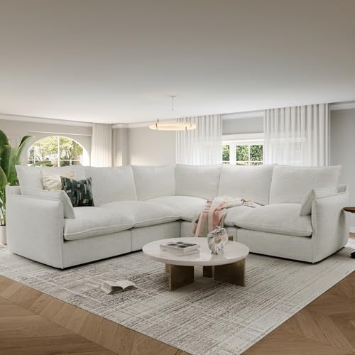 Modular Sectional Sofa, Waterproof Down Filled, Dark Gray C7587