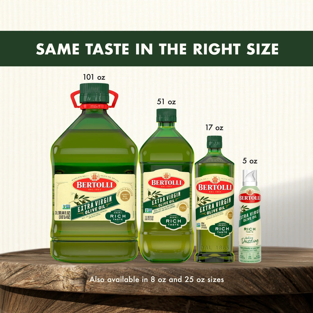 Extra Virgin Olive Oil, Rich Taste, 50.7 fl oz V96230
