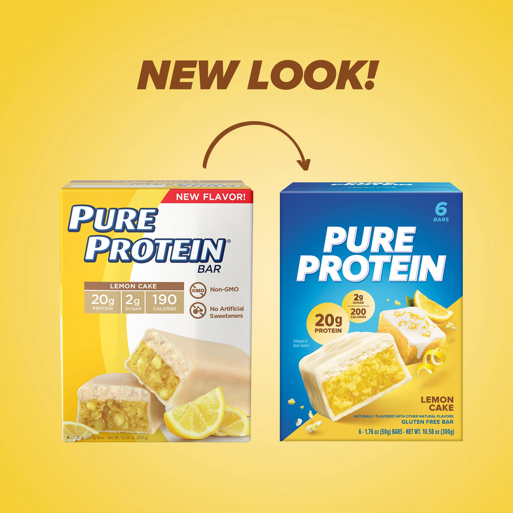 Protein Bars, Lemon Cake, Gluten Free P73747