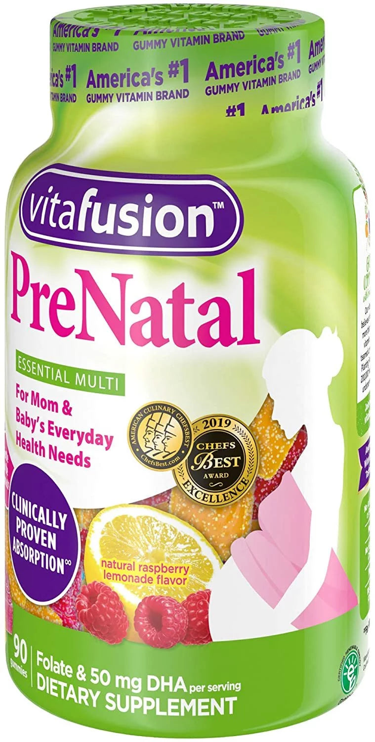 Prenatal Gummy Chews, 90 Count (Pack of 3) N91805