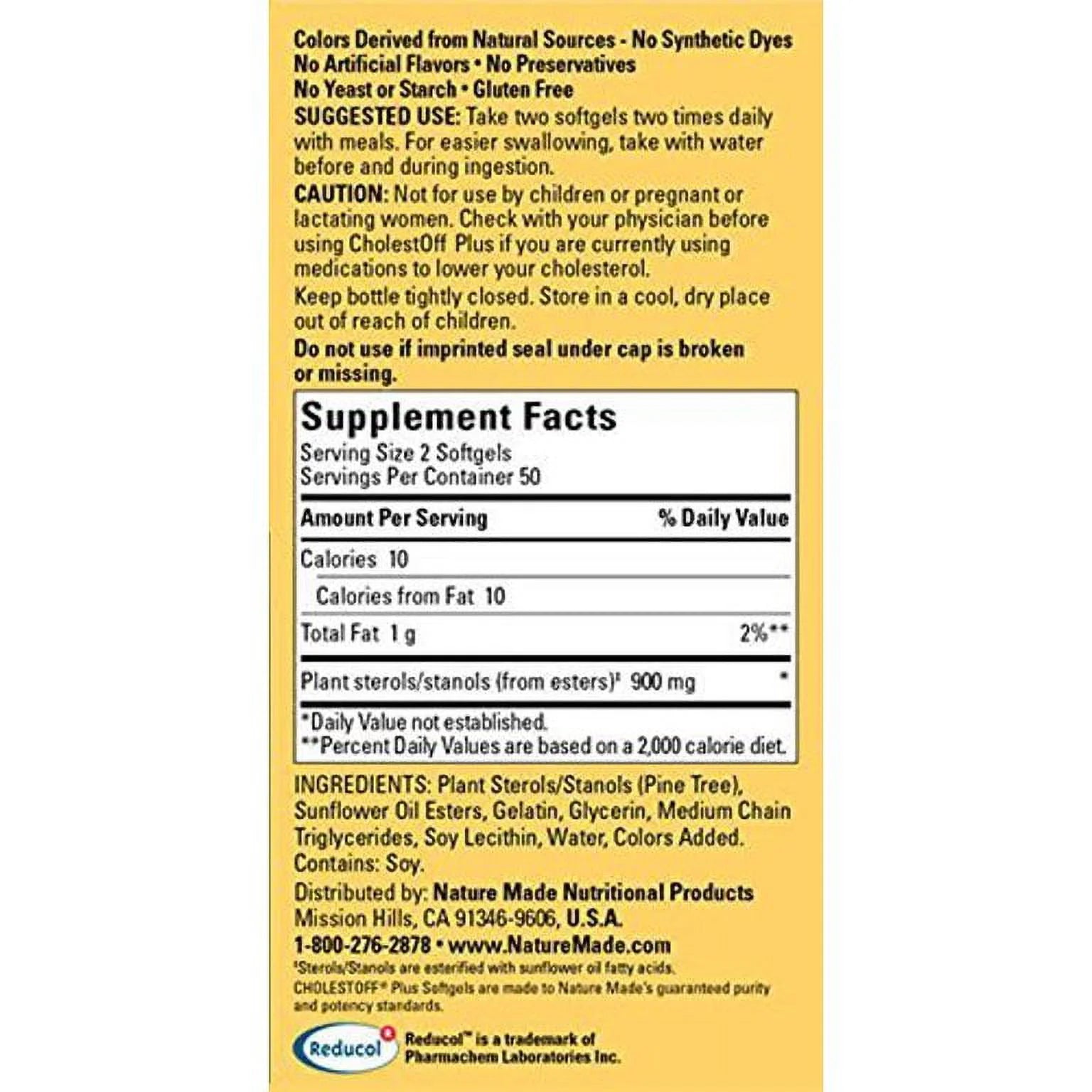 CholestOff Plus Softgels, 100 Count Y787
