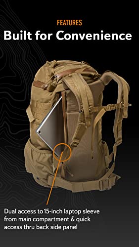 Tactical Daypack with Molle Hiking Packs, Foliage, SM/MD C33099
