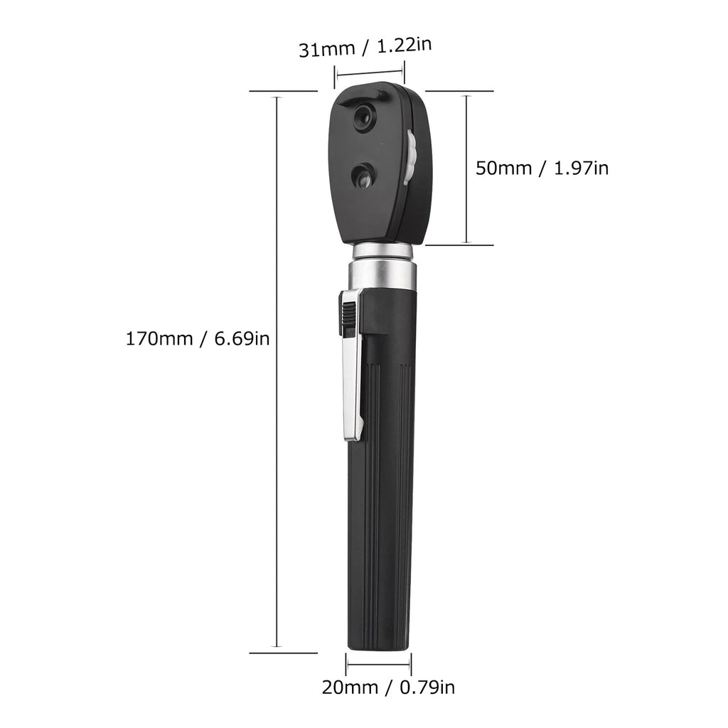 Handheld Ophthalmoscope with 5 Apertures F69636
