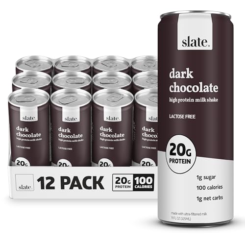 High Protein Milk Shake Dark Chocolate Lactose Free 11 fl oz B183540