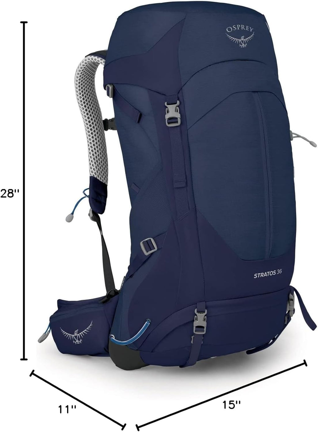 Men's Hiking Backpack 36L, Blue A28455