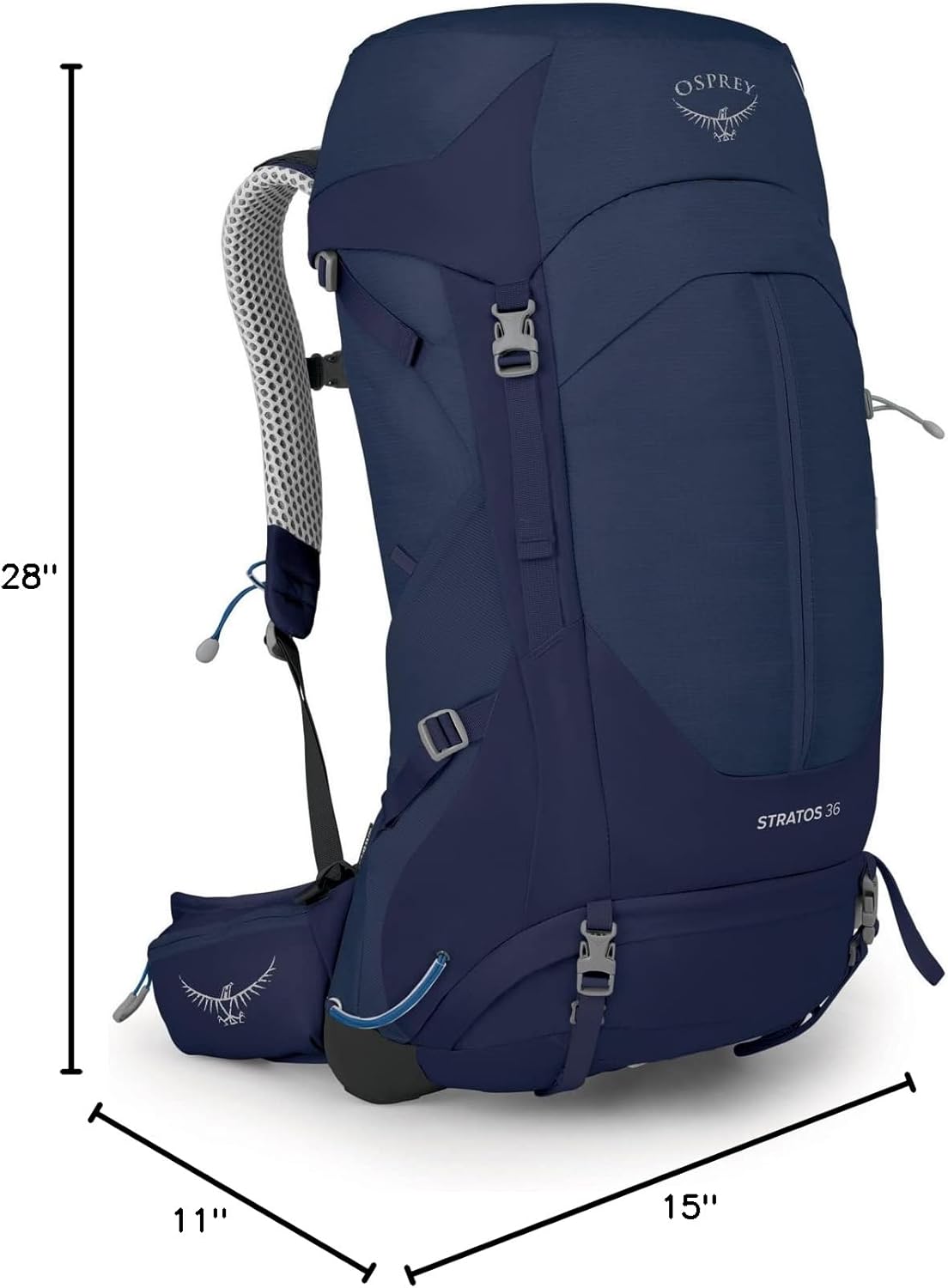 Men's Hiking Backpack 36L, Blue A28455