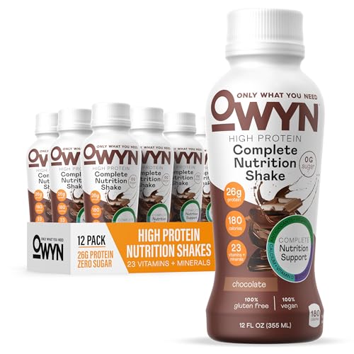 Vanilla Protein Shake, 12 Fl Oz (12 Pack) Y720