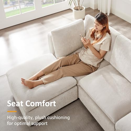 Modular Sectional Sofa with Ottoman for Small Apartments G42700