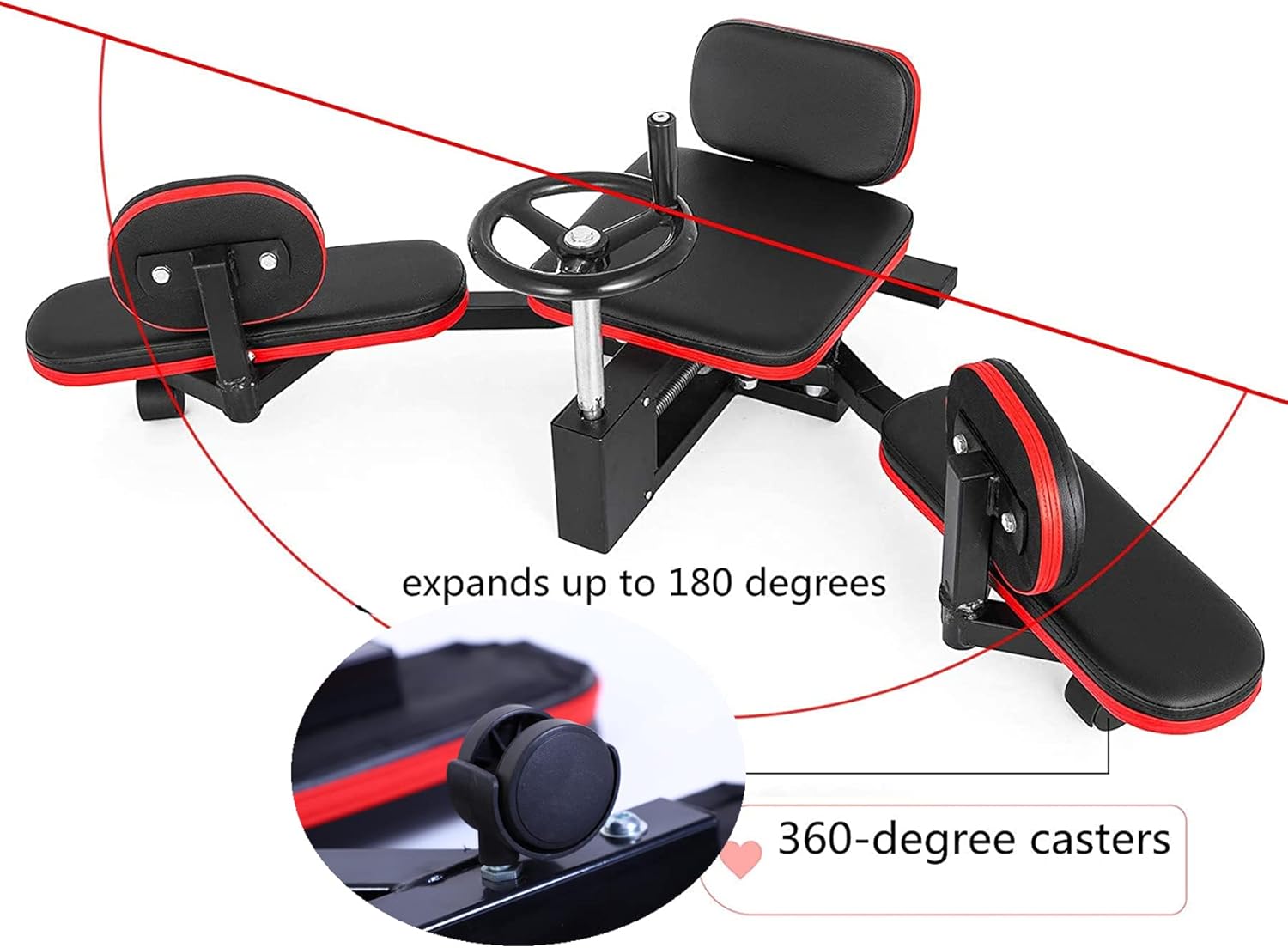 Leg Stretcher Machine, Adjustable for Home Yoga Gym Fitness M850