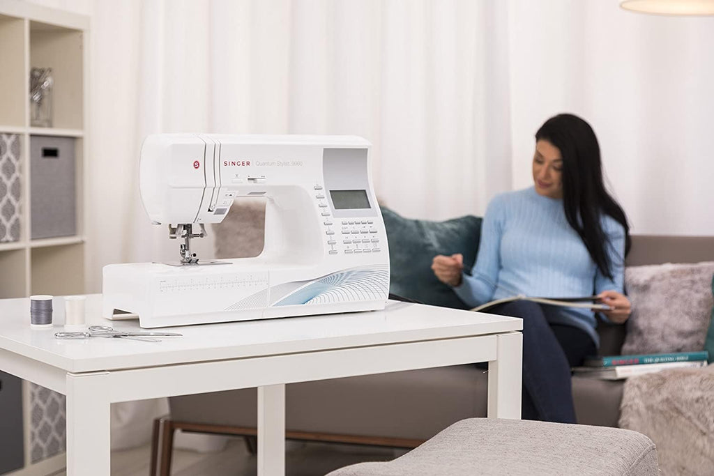 Computerized Sewing Machine with Accessory Kit, 9 Presser Feet & Case O730