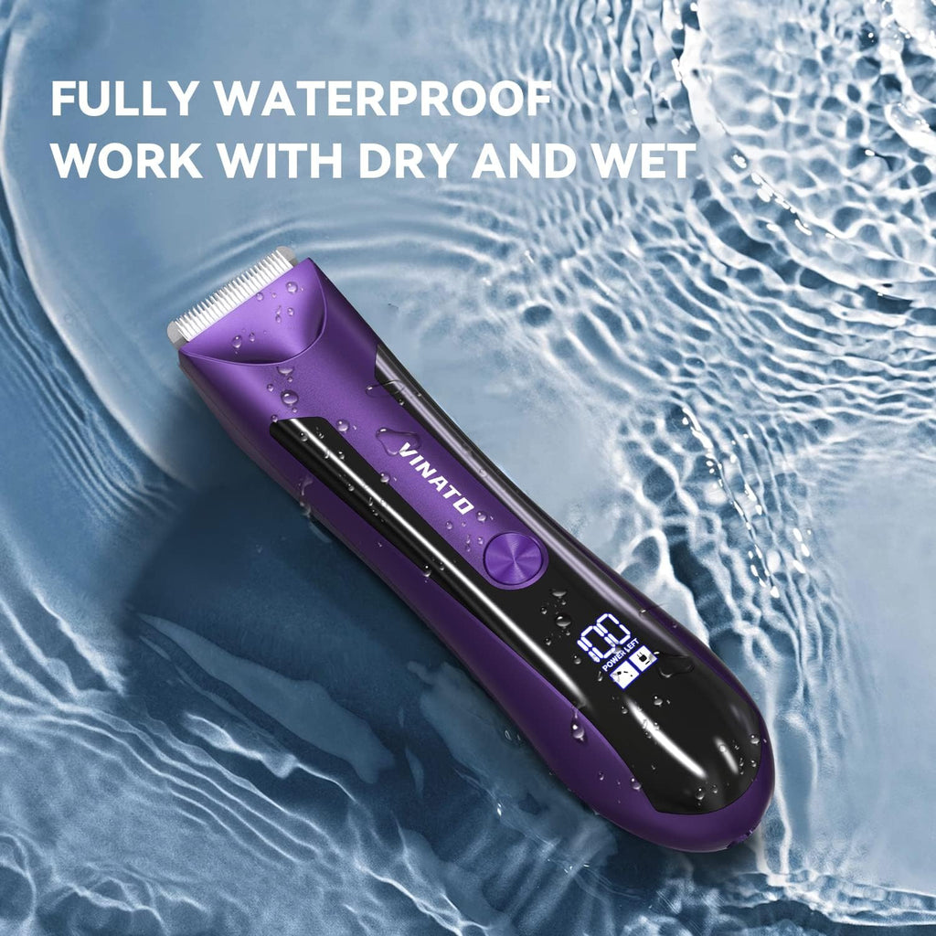 Waterproof Electric Body Hair Trimmer for Men with USB Charging N59249