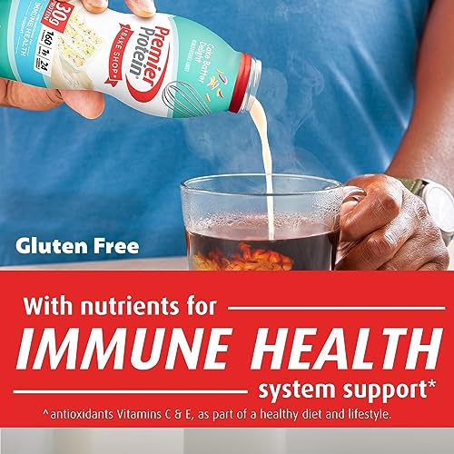 Café Latte Protein Shake, 30g Protein, 1g Sugar, 11.5 fl oz, 12 Pack W5537