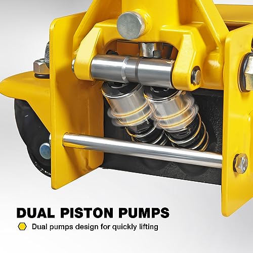 2.5 Ton Trolley Jack with Carrying Case Hydraulic Low Profile Floor Jack for Cars C877326