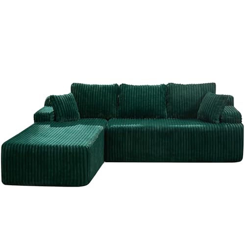 Modular L-Shape Sectional Sofa with Oversized Chaise A47792