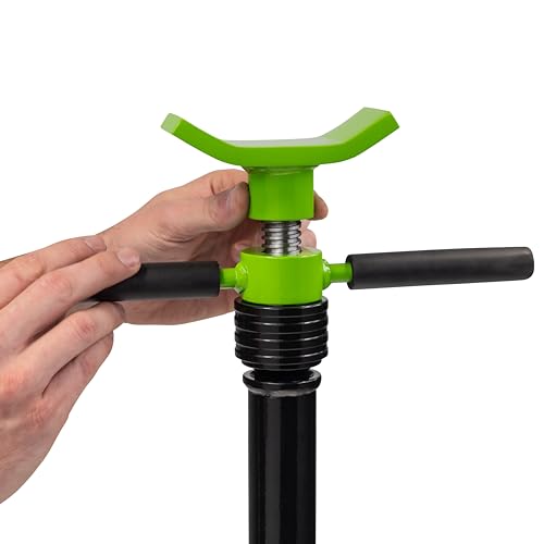 Underhoist Support Stand, Adjustable Height, Heavy-Duty Steel Base O748713