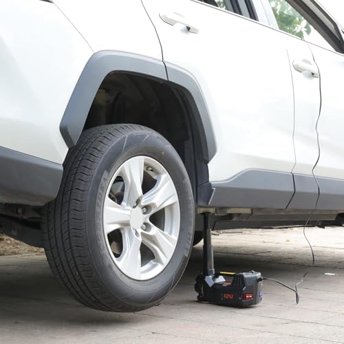 Car Jack 5 Ton 12V Hydraulic Floor Jack with Tire Pump for SUV Truck Sedan Y8373
