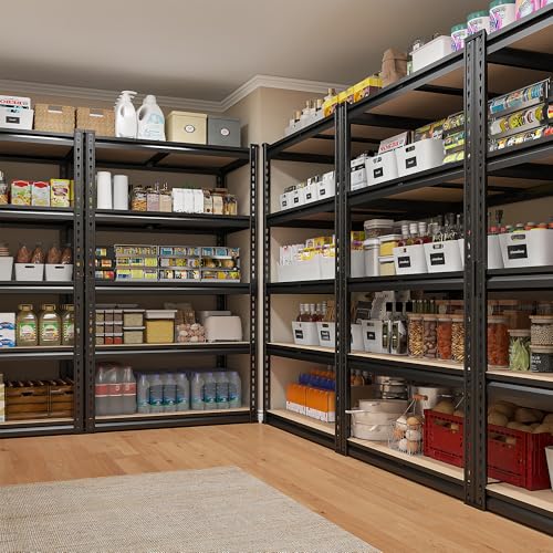 Storage Shelves 6 Tier Heavy Duty Metal Shelving Adjustable L7515