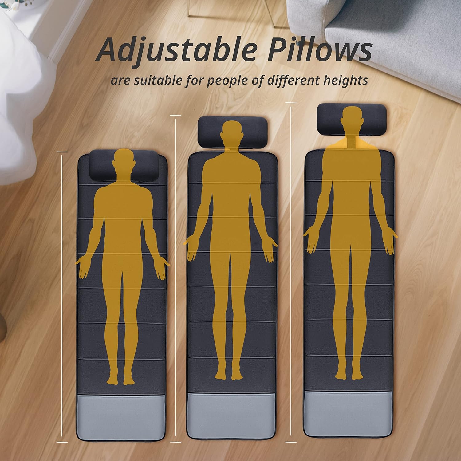 Full Body Massage Mat with Heat and Vibration M45647
