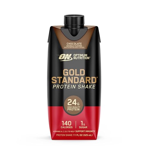 Protein Shake, 24g Protein, Chocolate, 11 Fl Oz, 12 Count N68150