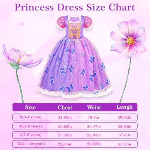 Princess Dresses for Girls Light Up Costume Halloween Toddler Gift I969