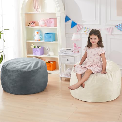 Giant Bean Bag Chair Convertible Bed with Microfiber Cover X2136