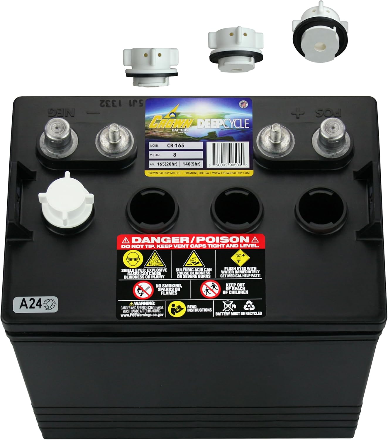 8V Deep-Cycle Flooded Battery B3797