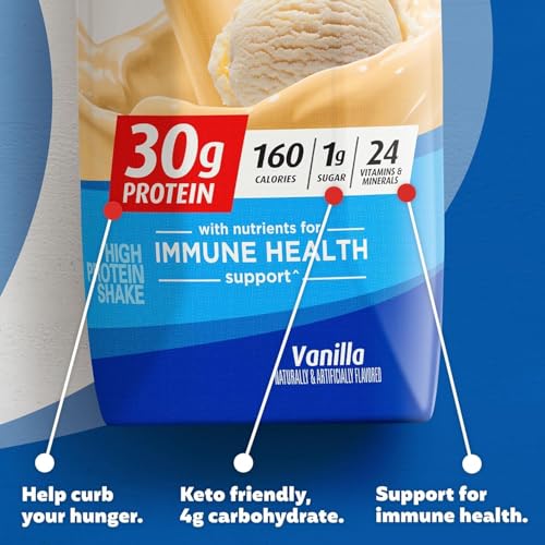 Cafe Latte Protein Shake, 30g Protein, 11 fl oz, Pack of 12 W88530