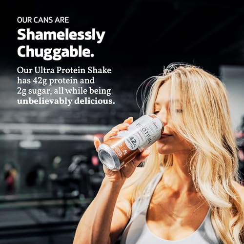 Chocolate High Protein Shake, 42g Protein, Lactose Free, 15 fl oz L659217