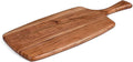 Acacia Wood Cutting Board - Wooden Kitchen Chopping Boards for Vegetables, Fruits, Meat, Cheese, Bread & Wooden Serving Platter 17 By 7 Inches